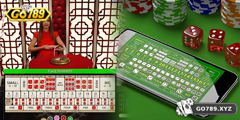 Một vài hình thức cá cược trong trò chơi tài xỉu online tại GO789